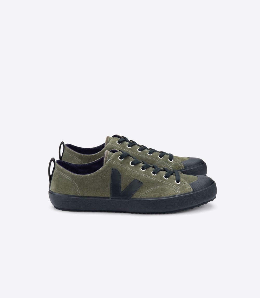 Veja Sneakers Dama - Nova Suede - Masline Verzi/Nigga - 9368017-YM